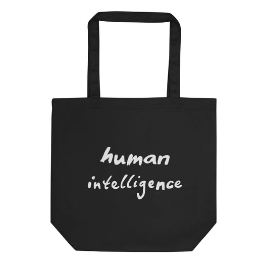 Human Intelligence Tote Bag